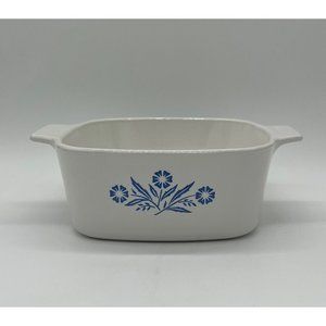 Vintage Corningware Cornflower Blue Casserole A-1.5-B, 1.5 Liters